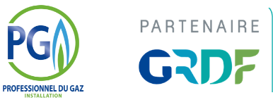 logos professionnels du gaz et partenaires grdf