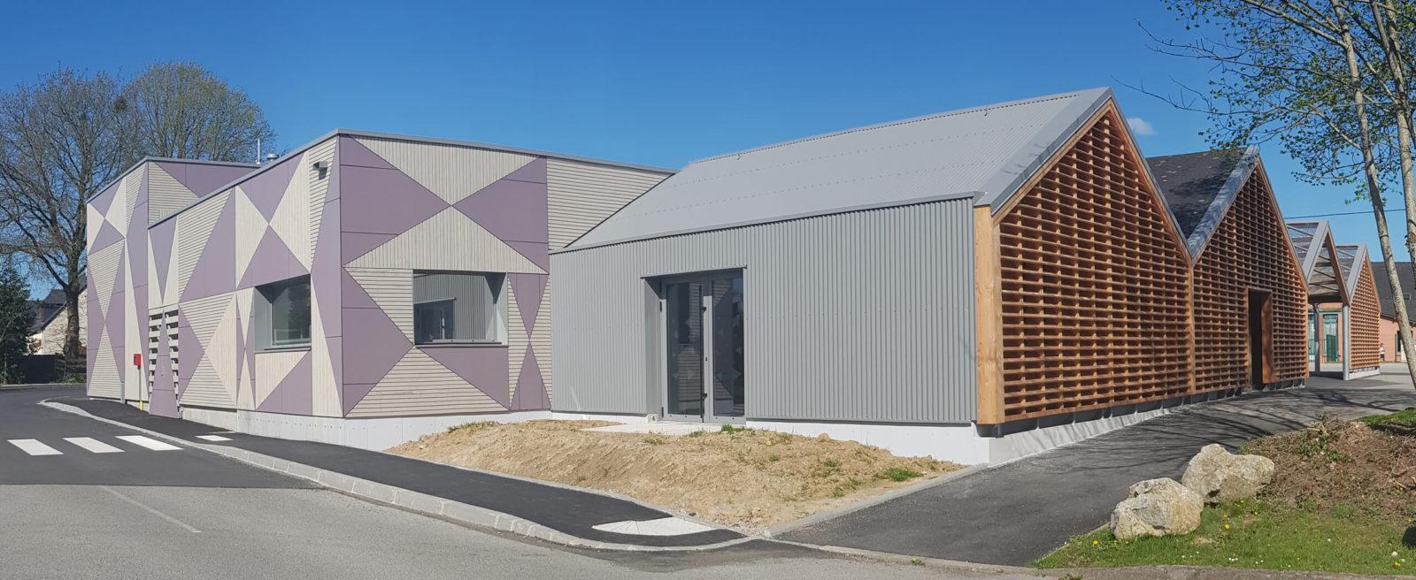 Cantine scolaire de Laillé Rénovation et extension d’un restaurant scolaire à Laillé. Travaux en plomberie, chauffage et ventilation.